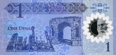 P85 Libya 1 Dinar Year 2019 (Comm)